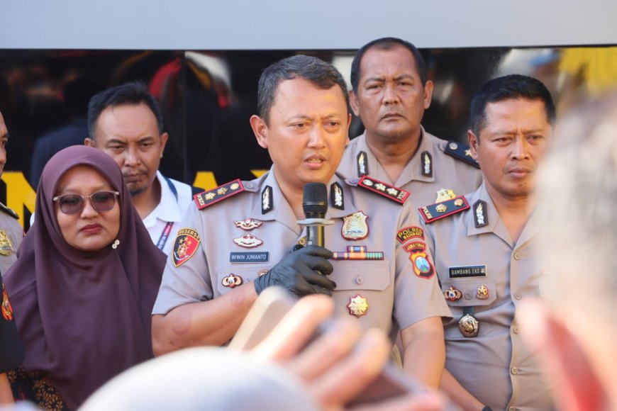 Polres Madiun Kota Tindak Pelaku Pengiriman Rokok Ilegal