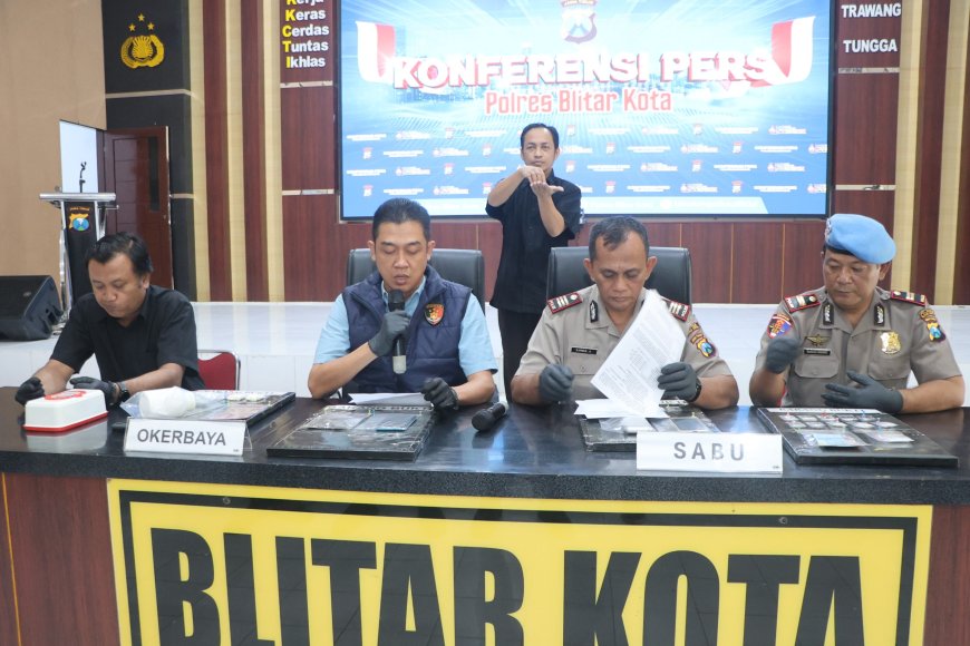 Polres Blitar Kota Hadir di Garda Terdepan Perangi Narkoba